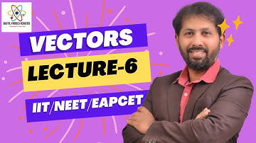 Vectors Lecture 6: Dot Product Problems + Cross Product Basics | Physics Class 11/IIT-JEE/NEET