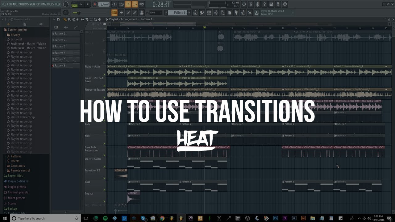 3 Ways To Make Your Beats More Interesting Using Transitions - YouTube