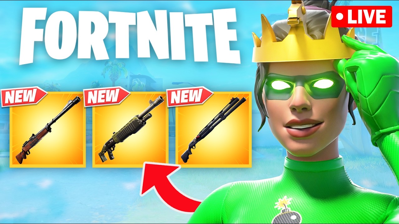 NEW FORTNITE UPDATE LIVE!