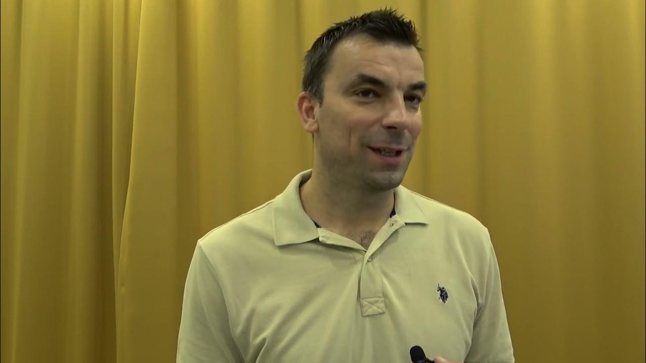 Krešimir Kordić uoči susreta HŠK Zrinjski ŠK Slovan YouTube