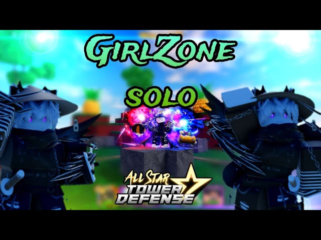 All Star Tower Defense: How To Solo GirlZone Raid