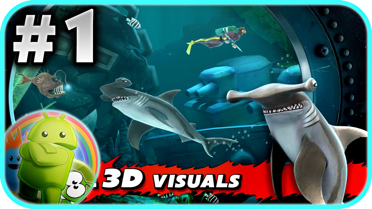 Hungry Shark Evolution: REEF SHARK Part 1