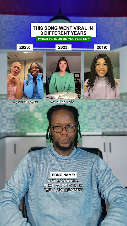 This song went viral in 3 different years: Ant Saunders 