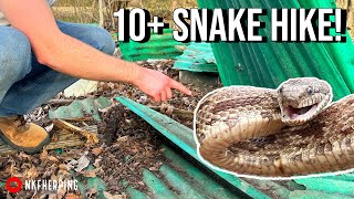 Catching Snakes by the River and Flipping Junk! Early Spring Herping in Georgia