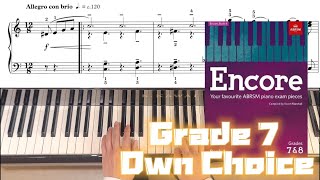 ABRSM Piano Grade 7 Willie Wagglestick's Walkabout - Brian Bonsor (Own Choice)