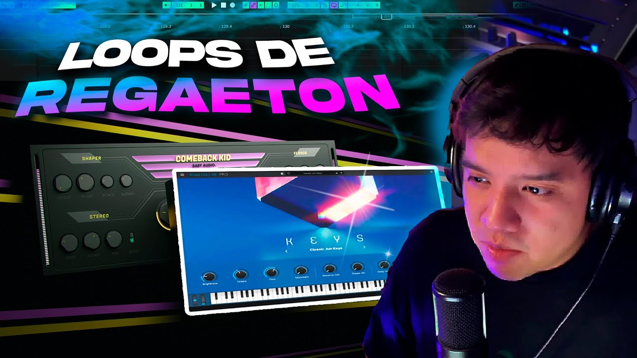 Como HACER un LOOP de REGGAETON (+stems free)