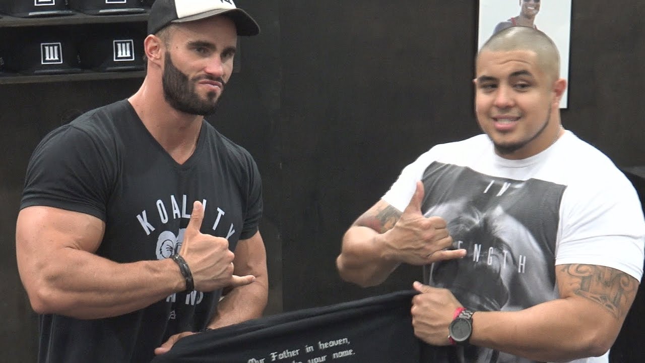 Calum Von Moger Mr Olympia 2017 Mr Universe Calum Von Moger At La Fit Expo 2017 Youtube