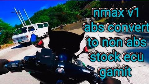 nmax v1 abs convert to non abs stock ecu gamit solve problem