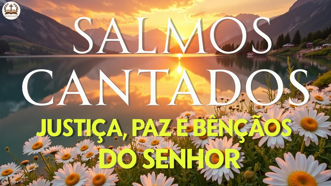 Salmos Cantados Para um 2026 - Justiça, Paz e Bênçãos do Senhor - Louvor em Canção