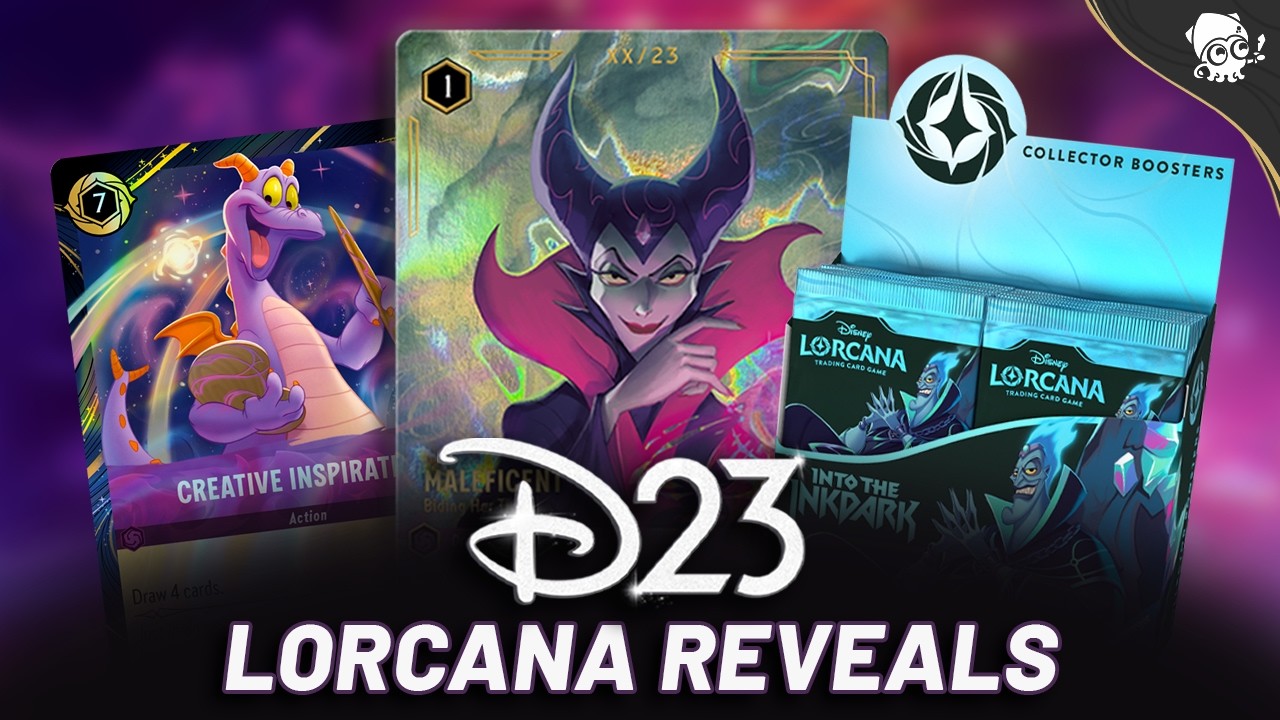 D23 Reveals | Disney Lorcana Collector Boosters, Serialised Cards