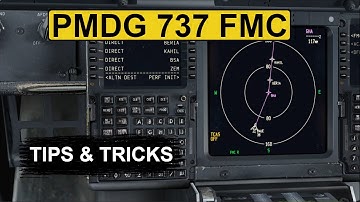 PMDG 737 FMC TUTORIAL | Navigation Display Tips & Tricks You  May Need To Know.