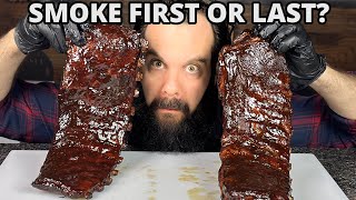 Smoke Ribs BEFORE or AFTER Sous Vide?