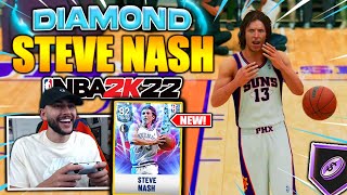 Diamond Steve Nash is ELITE! Worth His Price? NBA 2K22 MyTeam Gameplay