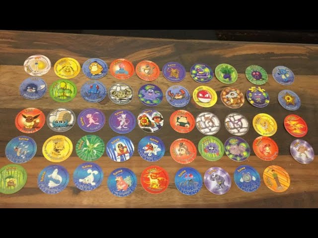 Pokemon Tazos Collection