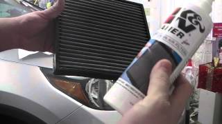 How To Clean K&N Cabin Air Filter