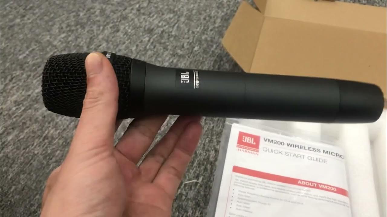 Mic jbl vm200 chính hãng bóc hộp cho các bác xem quá đẹp luôn.lh