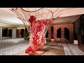 Hotel Lobby Floral Installation 3D by Christian Warella