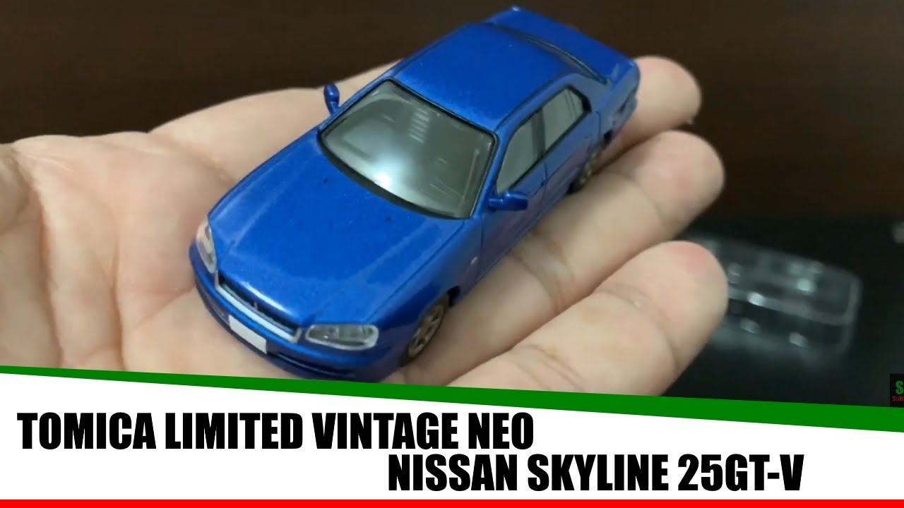 Unboxing Tomica Limited Vintage Neo Nissan Skyline 25GT-V (LV