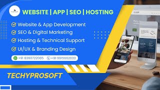 Website Design Company in Jalaun | App Development Company in Jalaun | TechyProSoft screenshot 2