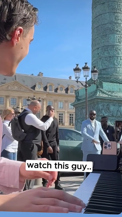French Star GIMS SHOCKS Crowd in Paris! 🤯 (Playing his viral hit NINAO)