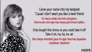 Taylor Swift - Dress | Lirik Terjemahan