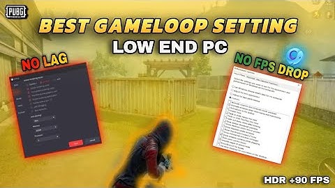 🔧Gameloop Best Settings For Low End PC 2024 ✅ | Gameloop Emulator Lag Fix & FPS Boost Spider_Gaming