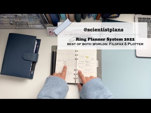 My current planner setup: A5 ring agenda for my desk. I use weekly