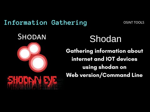 Scanning the internet using Shodan on web and Command line interface