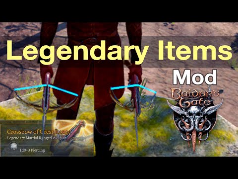 Legendary Items - Baldur's Gate 3 Mod