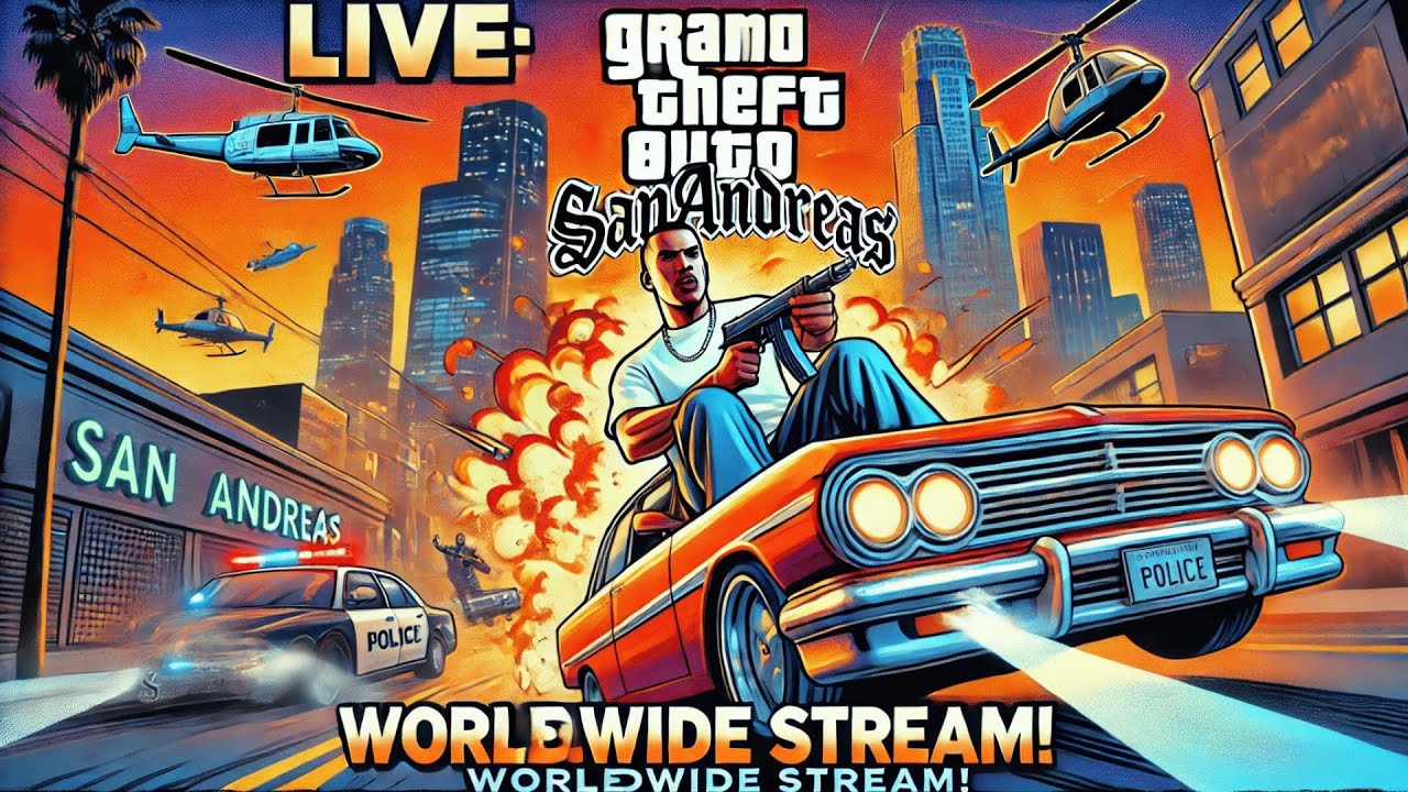 LIVE GTA San Andreas - Adventures in Los Santos! Epic Missions & Chaos ...