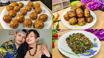 Shet Dohshain Masi 🤤 + Tungtap Bad Jamyrdoh Chutney || Beef Meatballs Recipe || Husband Wife♥️