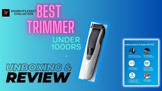 PHILIPS 3000 Series Trimmer| Best Trimmer For Men Under 1000Rs.🔥🔥