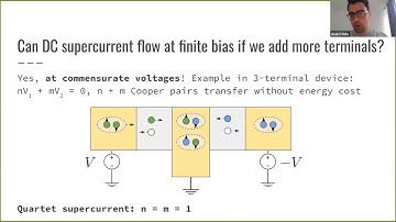 “Multiplet supercurrent in Josephson tunneling circuits” by André Melo
