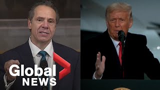 Coronavirus: New York Gov. Andrew Cuomo warns of legal action if Trump withholds vaccine from state