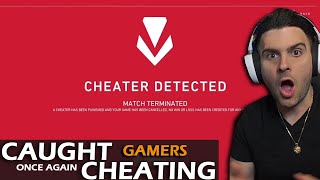 These Gamers Keep Getting Caught CHEATING Live | Nagzz Reacts to BE AMAZED