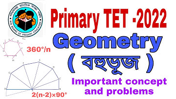 Primary TET 2022 math content Geometry