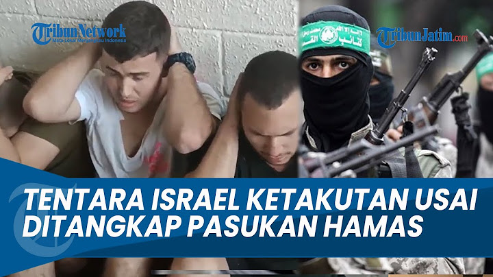 KETAKUTAN! TENTARA ISRAEL KETAKUTAN USAI DITANGKAP PASUKAN HAMAS : LANGSUNG JADI TAWANAN