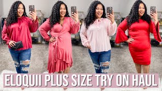 ELOQUII PLUS SIZE HAUL | PLUS SIZE VALENTINES DAY OUTFIT IDEAS