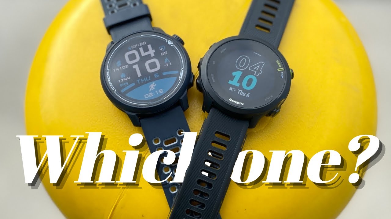 COROS Pace 2 vs. GARMIN Forerunner 55 // The battle for the best GPS  running watch under $200! 