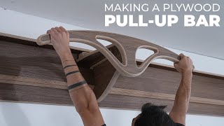 Plywood Pull-Up Bar | DIY HOME GYM