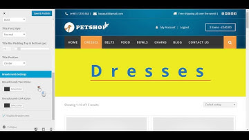 How To Edit Page Title Bar Settings From Theme Customize