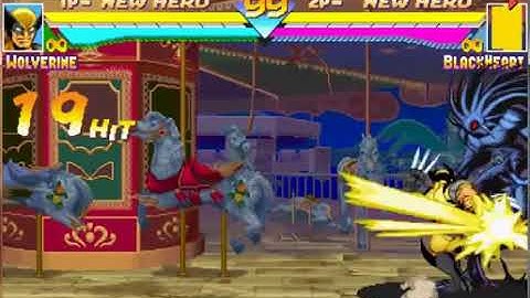 Marvel Super Heroes - Wolverine infinite combo