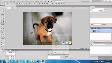 Adding a glow effect filter to an item in adobe fireworks
