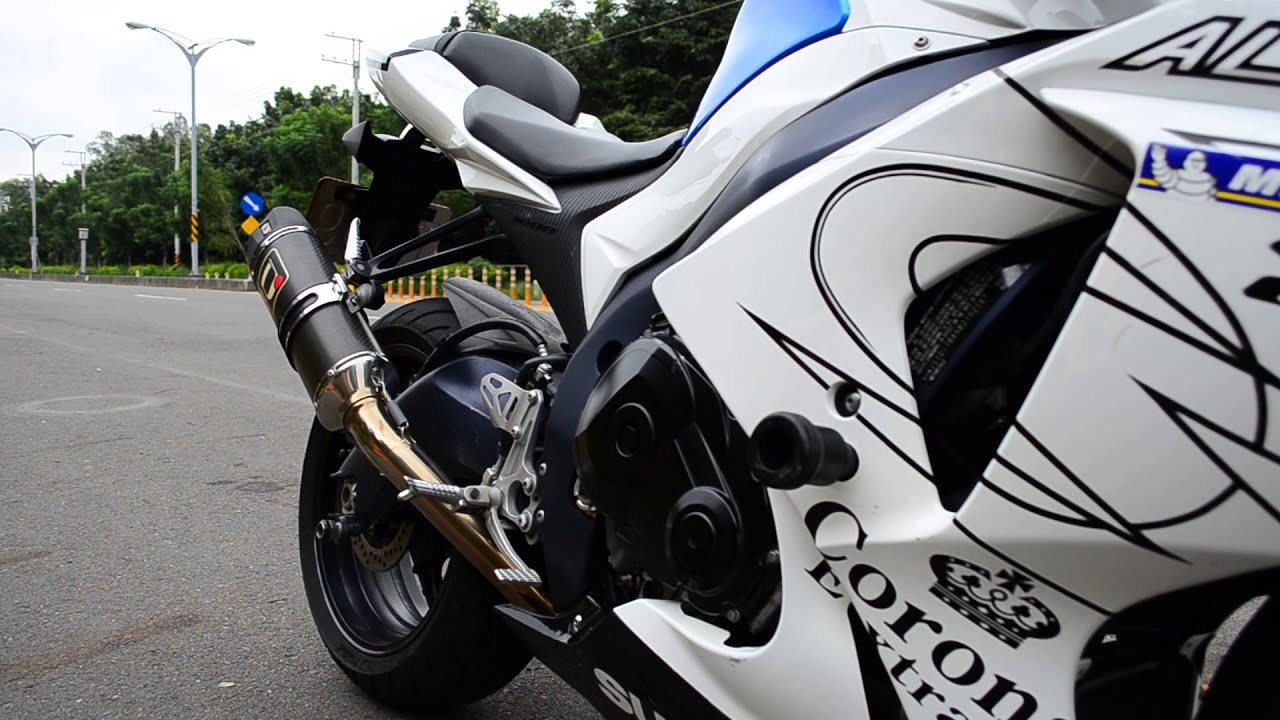 GSXR1000 L1 with Devil exhaust sound YouTube