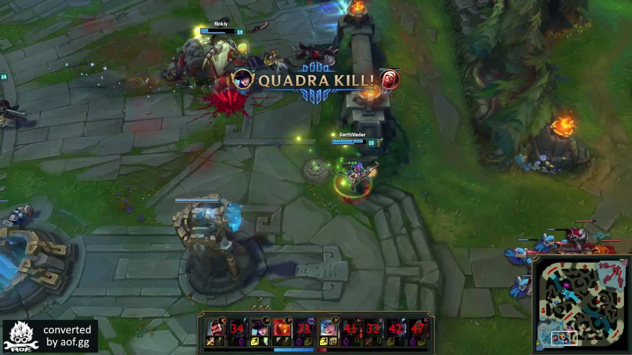 Pentakill by GarthVader (Platinum V) as Caitlyn on NA