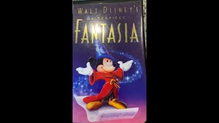 New Walt Disneys Classic Fantasia Vhs