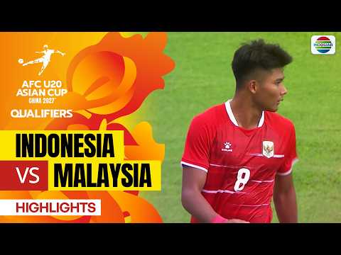 88bar x agenplay88 - Indonesia vs Malaysia - Highlights | AFC U20 Asian Cup 2027 Qualifiers