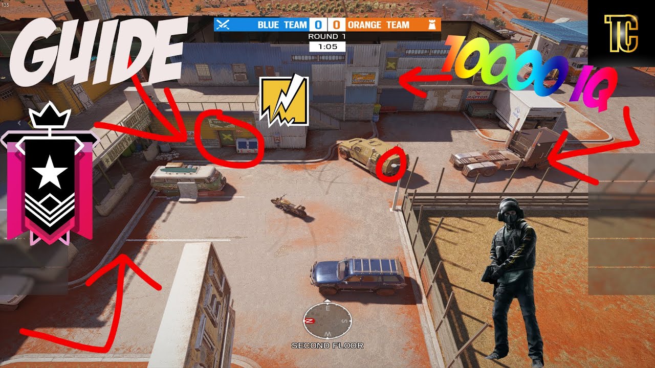 GUIDE HOW TO SPAWNPEEK OUTBACK - Rainbow Six Siege - TC Flixz - YouTube
