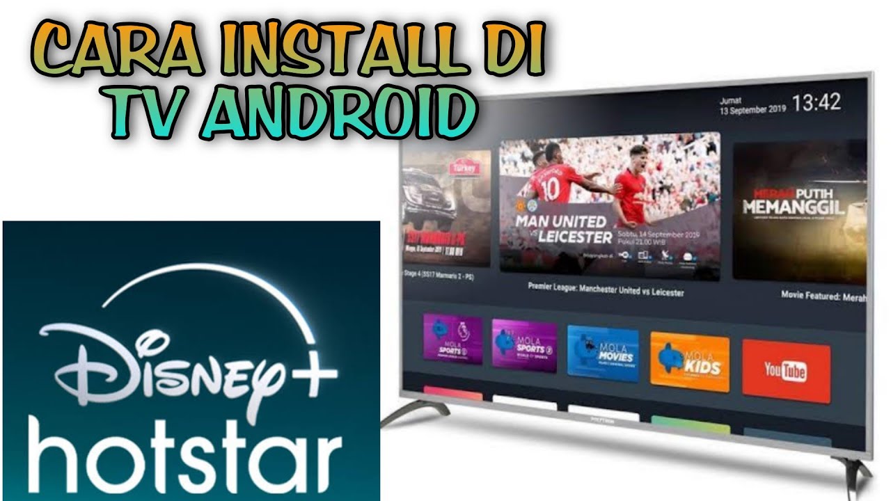 cara install aplikasi disney+ hotstar di smart tv dan tv