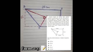 🔰RESOLUÇÃO/Questão Enem 2019/Origami